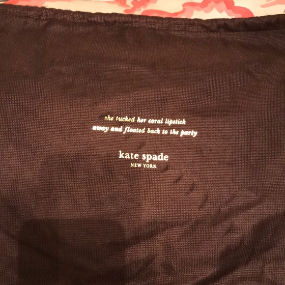 Kate spade shoulder bag- red or black - Picture 2 of 4